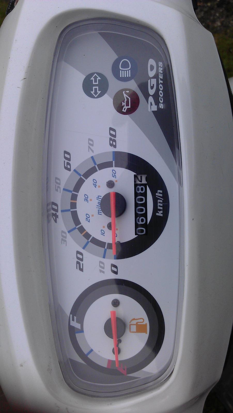 PGO Hot 50 skadet krumtap -.- billede 2