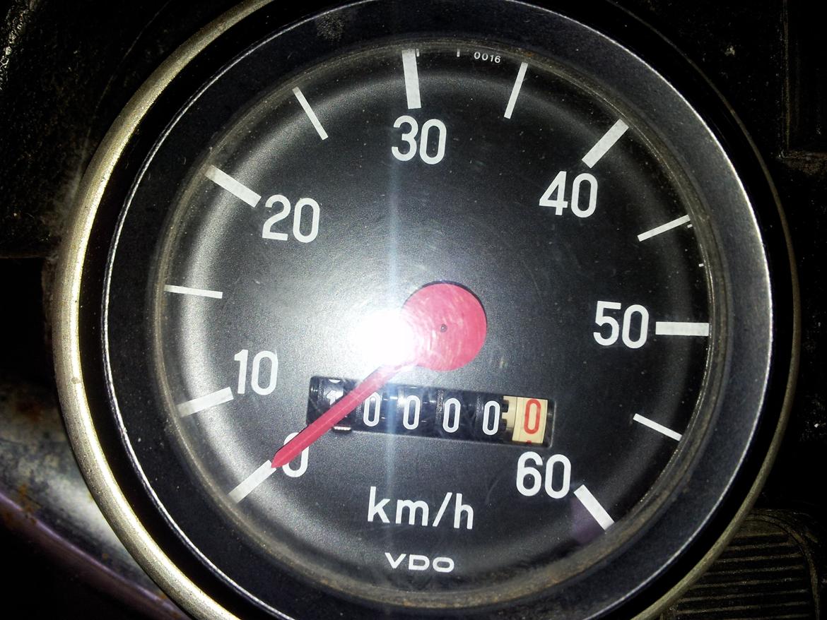 Puch Monza 2 Gear - Da hun rundede 10.000 Km. billede 14