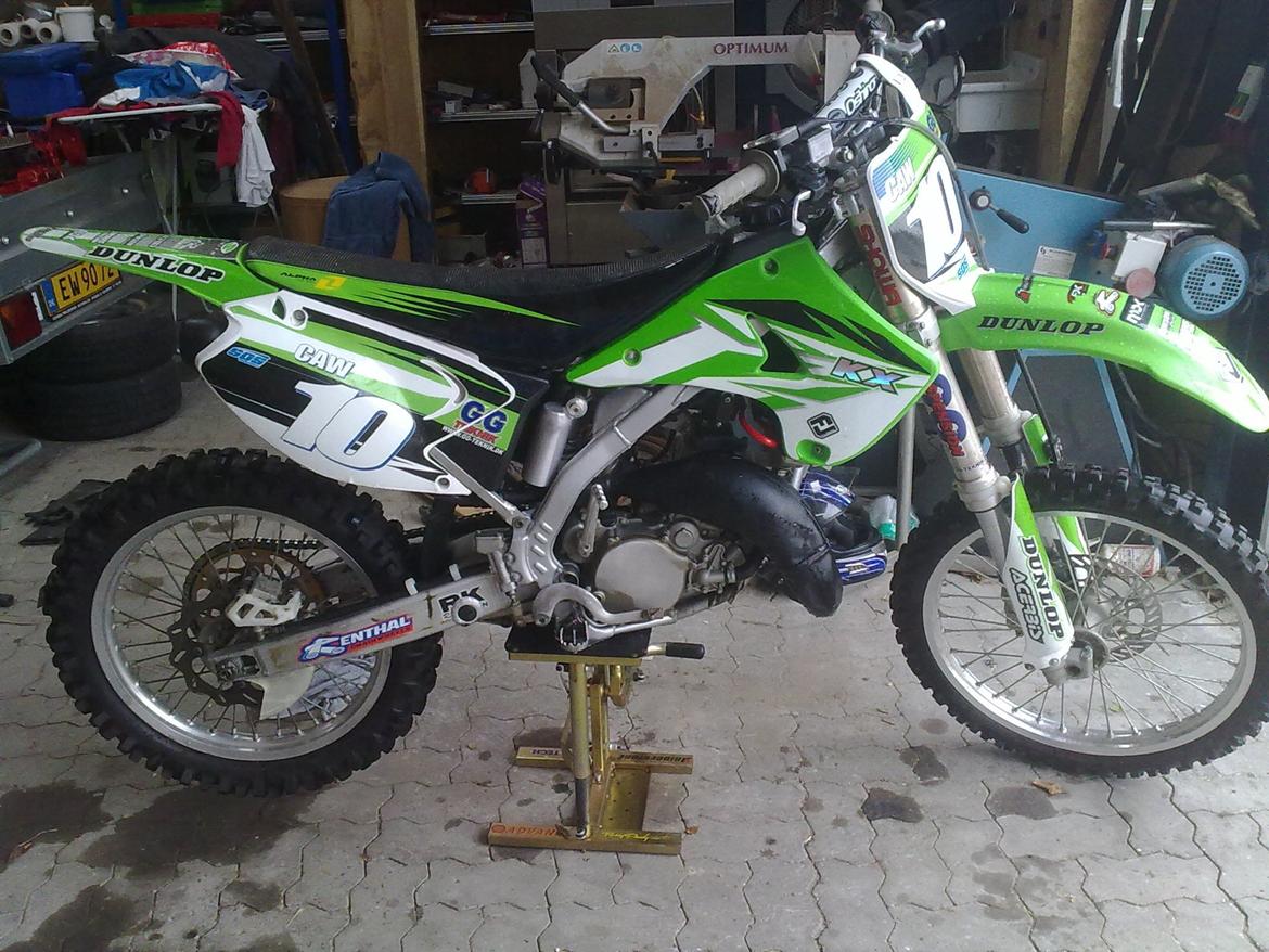 Kawasaki Kx 124ccm billede 2