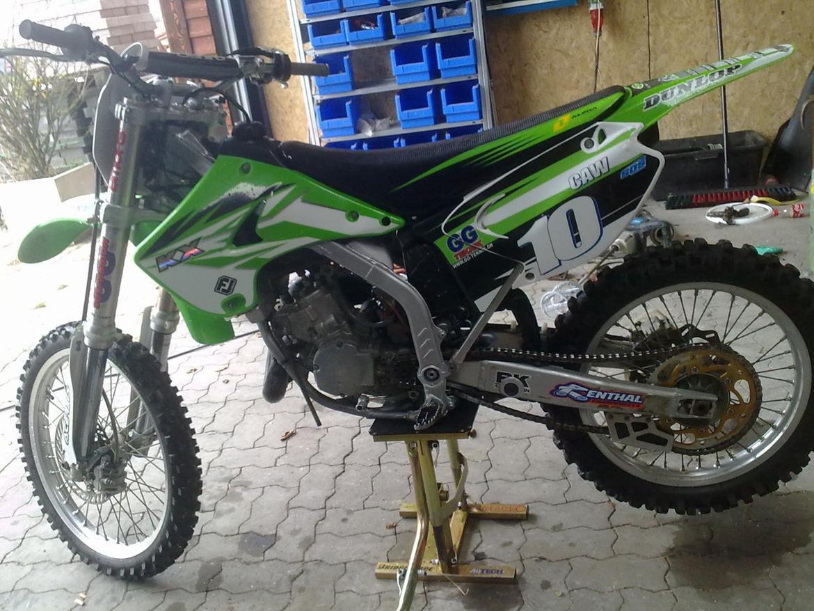 Kawasaki Kx 124ccm billede 5