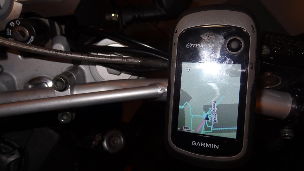 Generic Trigger SM 50 - Garmin e-trex 30 GPS monteret på styret.. billede 12