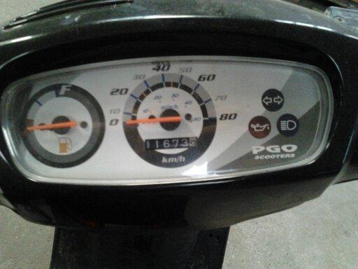 PGO Hot 50 SP - info display billede 4