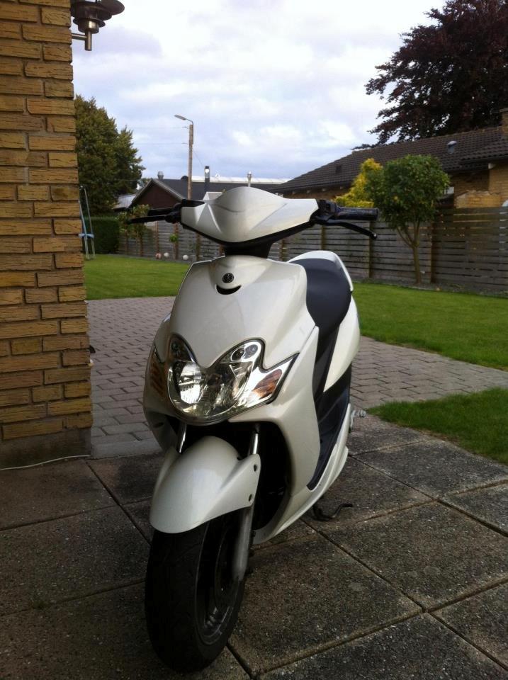 Yamaha Jog R (TOTAL SKADET!) - Dagen jeg fik hende hjem. billede 1