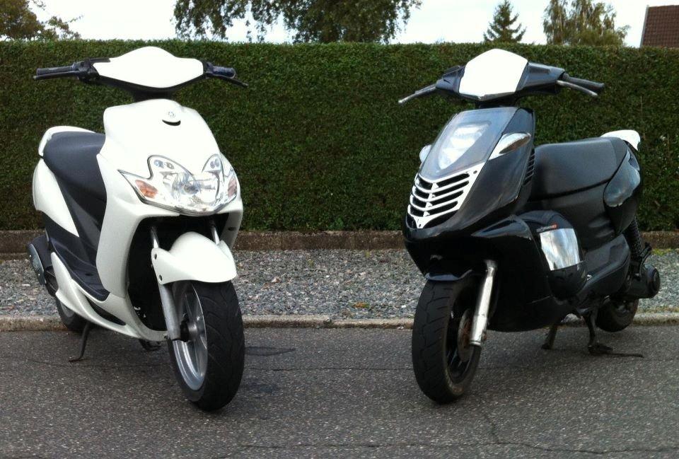 Yamaha Jog R (TOTAL SKADET!) - Min Jog og Jesper's Sonic billede 3
