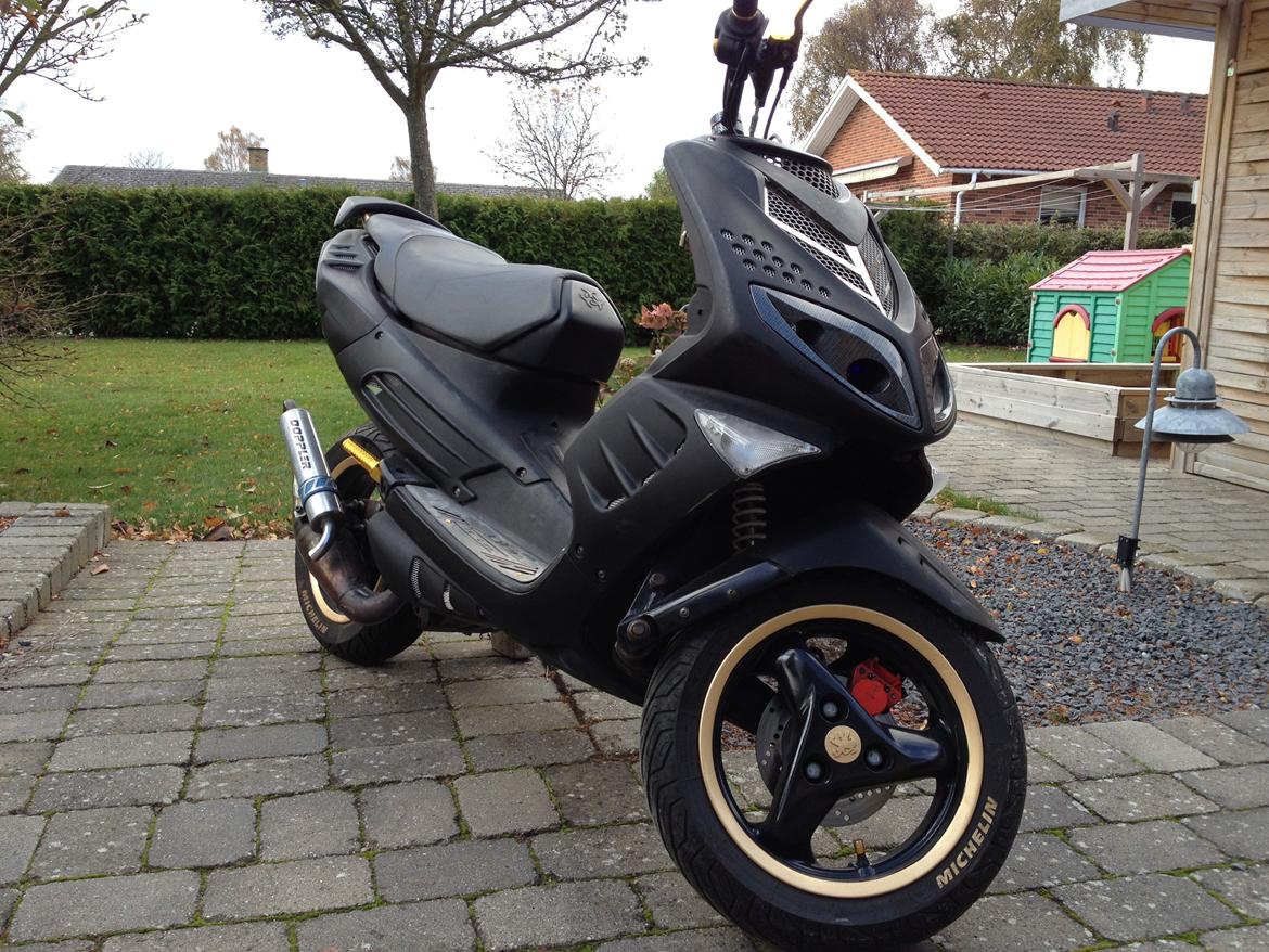 Peugeot Speedfight 2 AC (byttet til streetrox) - Der står hun jo:) billede 1