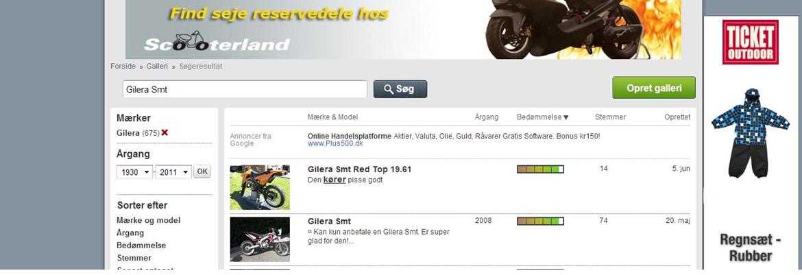 Gilera Smt Red Top 19.61 billede 11