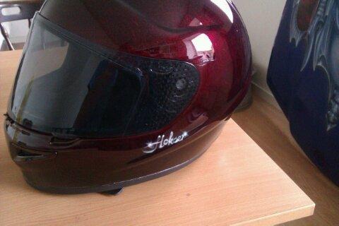 PGO G-MAX - Speciallakeret hjælm med airbrush.. billede 12