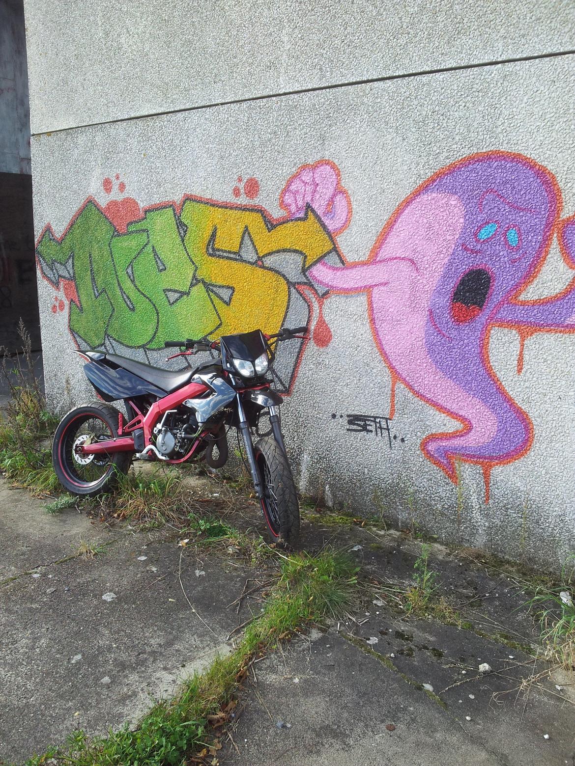 Derbi senda candy red billede 2