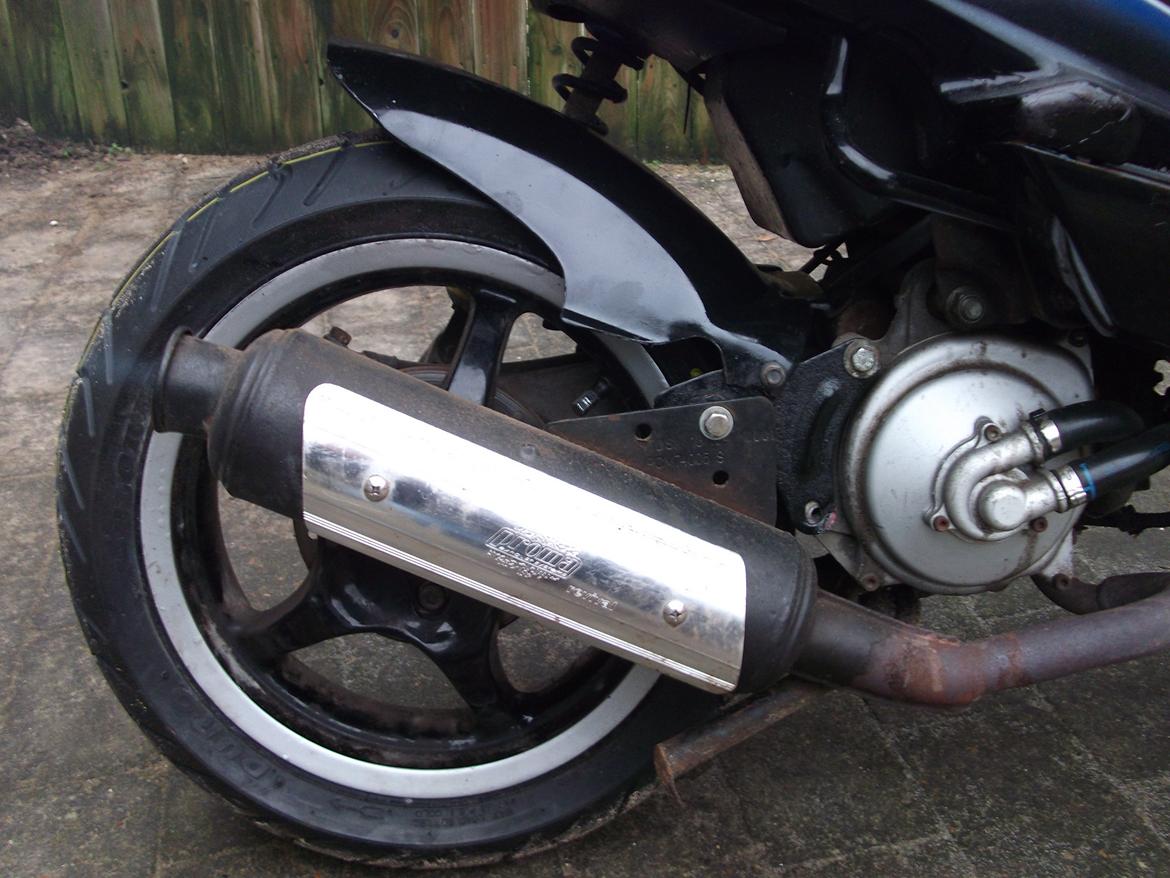 Yamaha Aerox - Modificeret ophæng og bagskærm billede 14