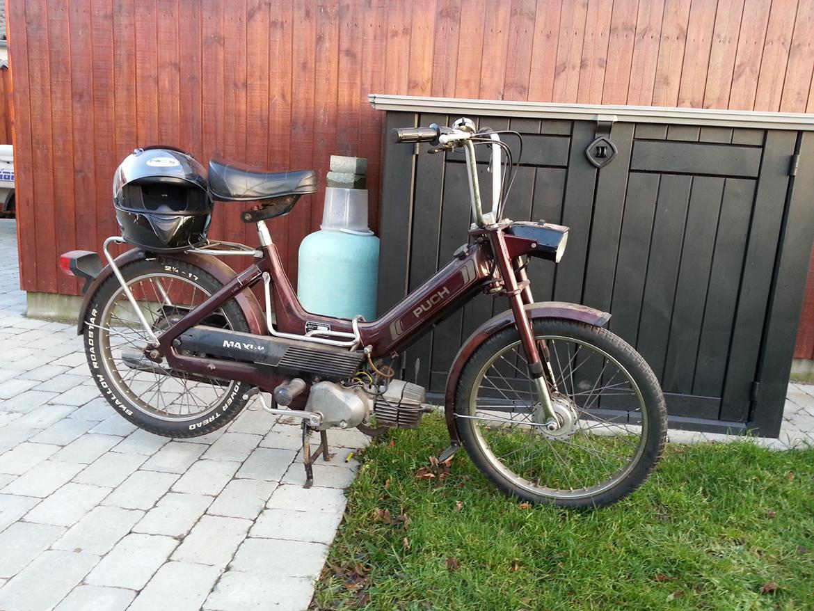 Puch Maxi K - Den er støvet, men ligger nogle nye billeder ind når jeg engang får den vasket. billede 1