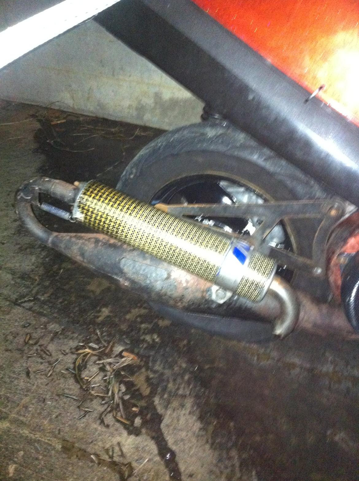 Yamaha Jog As Solgt for 3000 - Bag dæk, Jog as! billede 5