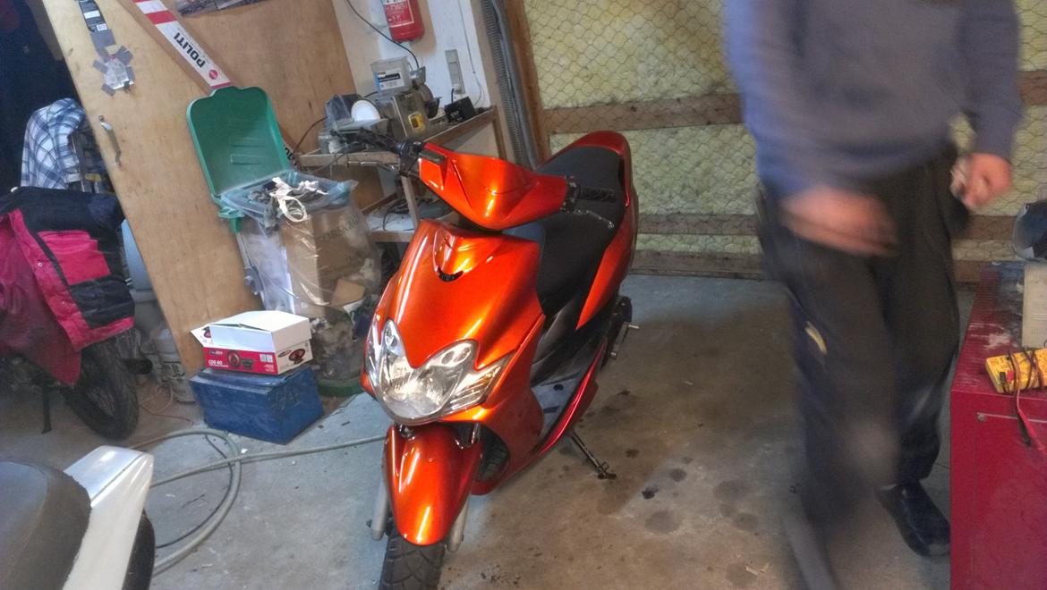 Yamaha jog r byttet til bil billede 8