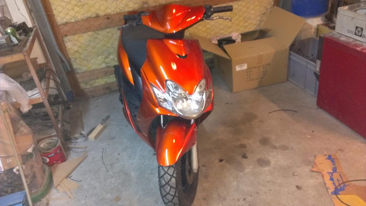 Yamaha jog r byttet til bil billede 10