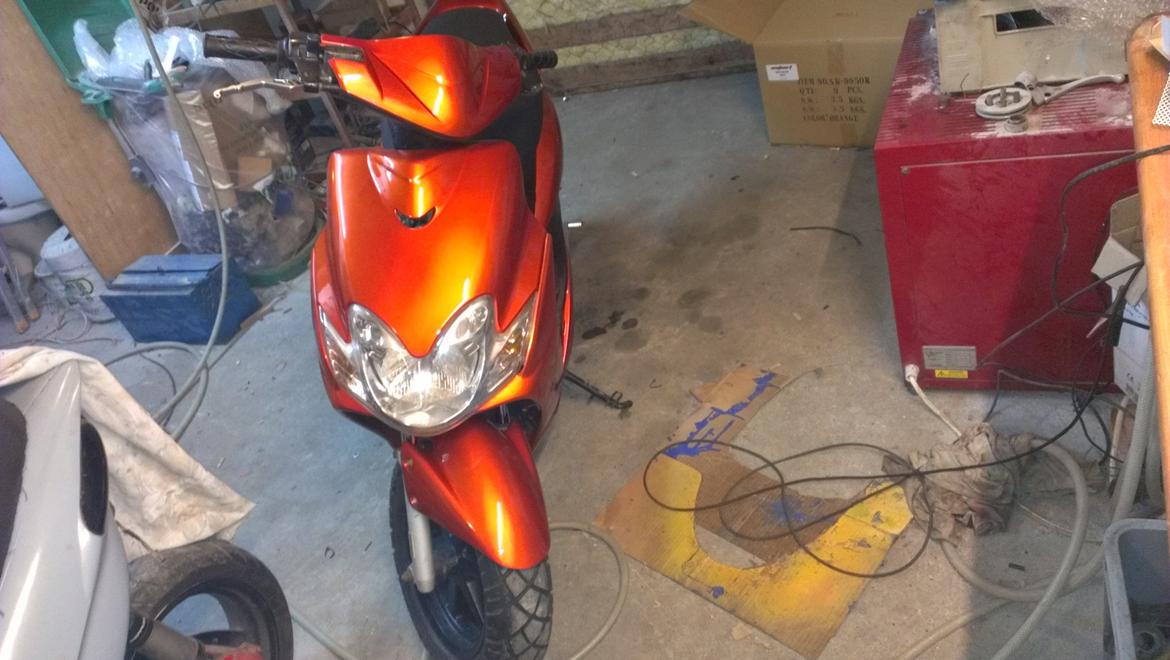 Yamaha jog r byttet til bil billede 16