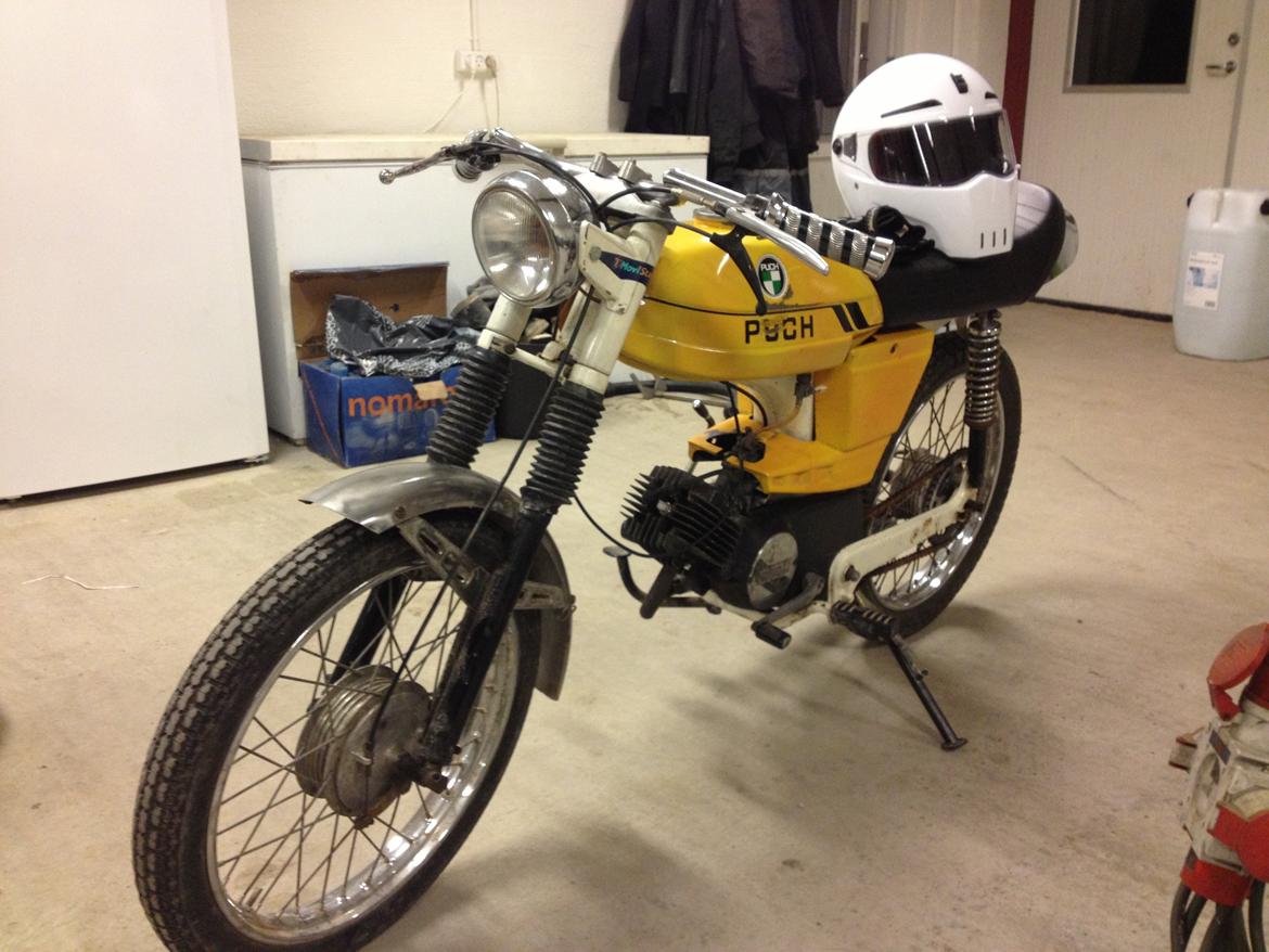 Puch Monza 2 gear - Med bandit hjelm billede 2