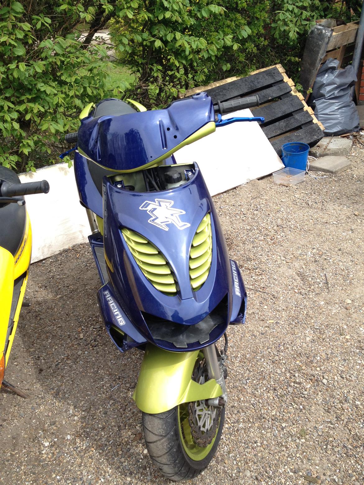 Aprilia Sr50 lc DD - inden den fik bar-styr billede 9