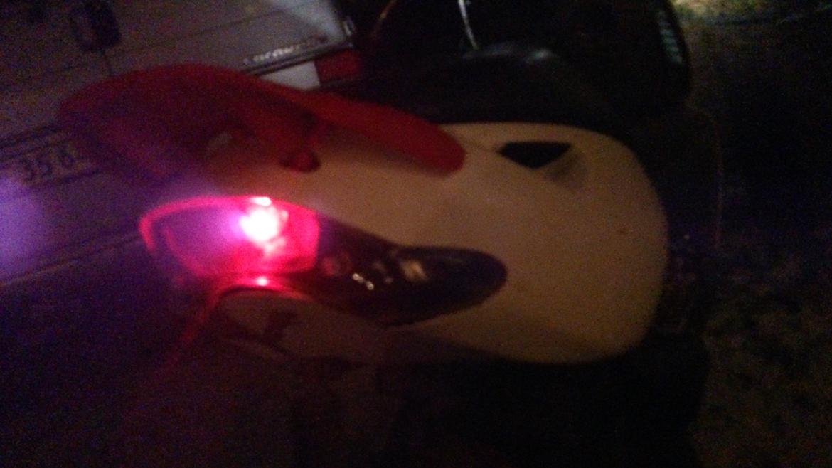 Aprilia Sonic - sort parabol m. klart baglygteglas billede 15