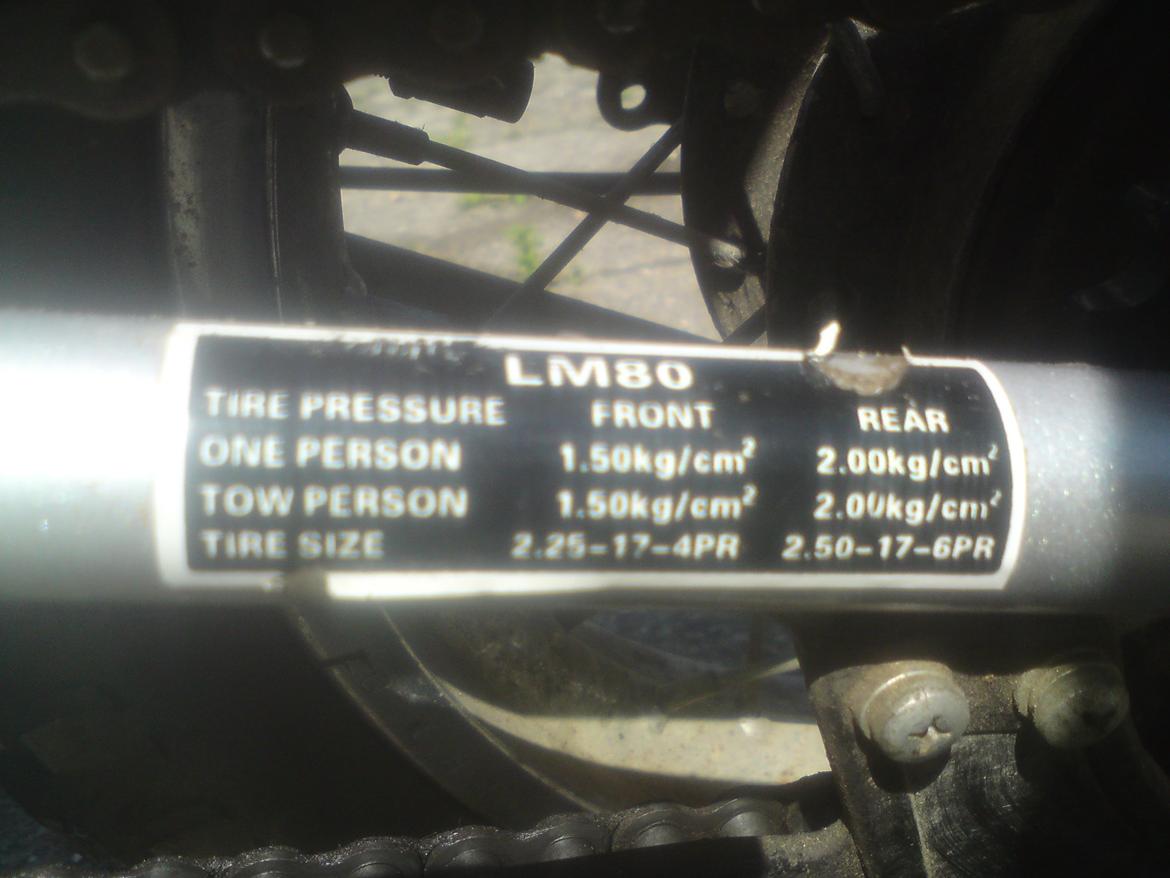 MiniBike Yamoto PY80 billede 5