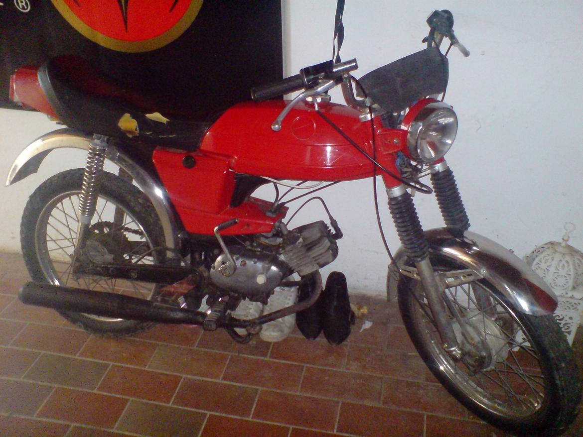 Puch monza 2g (ko´en) - det er så ko´en som står bag min bacardi bander ;) billede 1