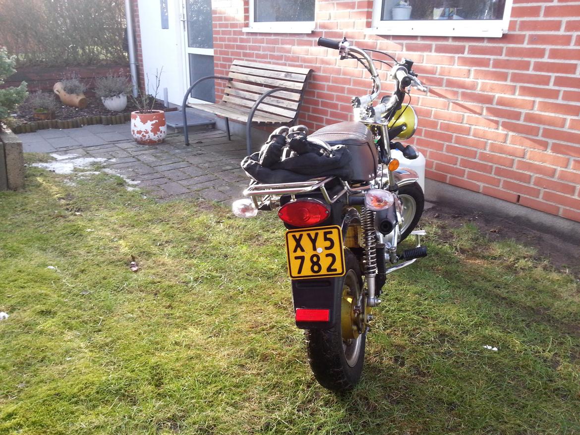 Zhenhua "Honda" Dax ZH-50 - Friske billeder 29-01-2013 
(en smule beskidt)
Ja Ja bare se min nummerplade har ingenting at skjule :D billede 5