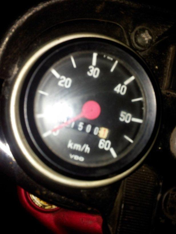 Puch Monza 2 Gear - Da hun rundede 11.500 Km. billede 15