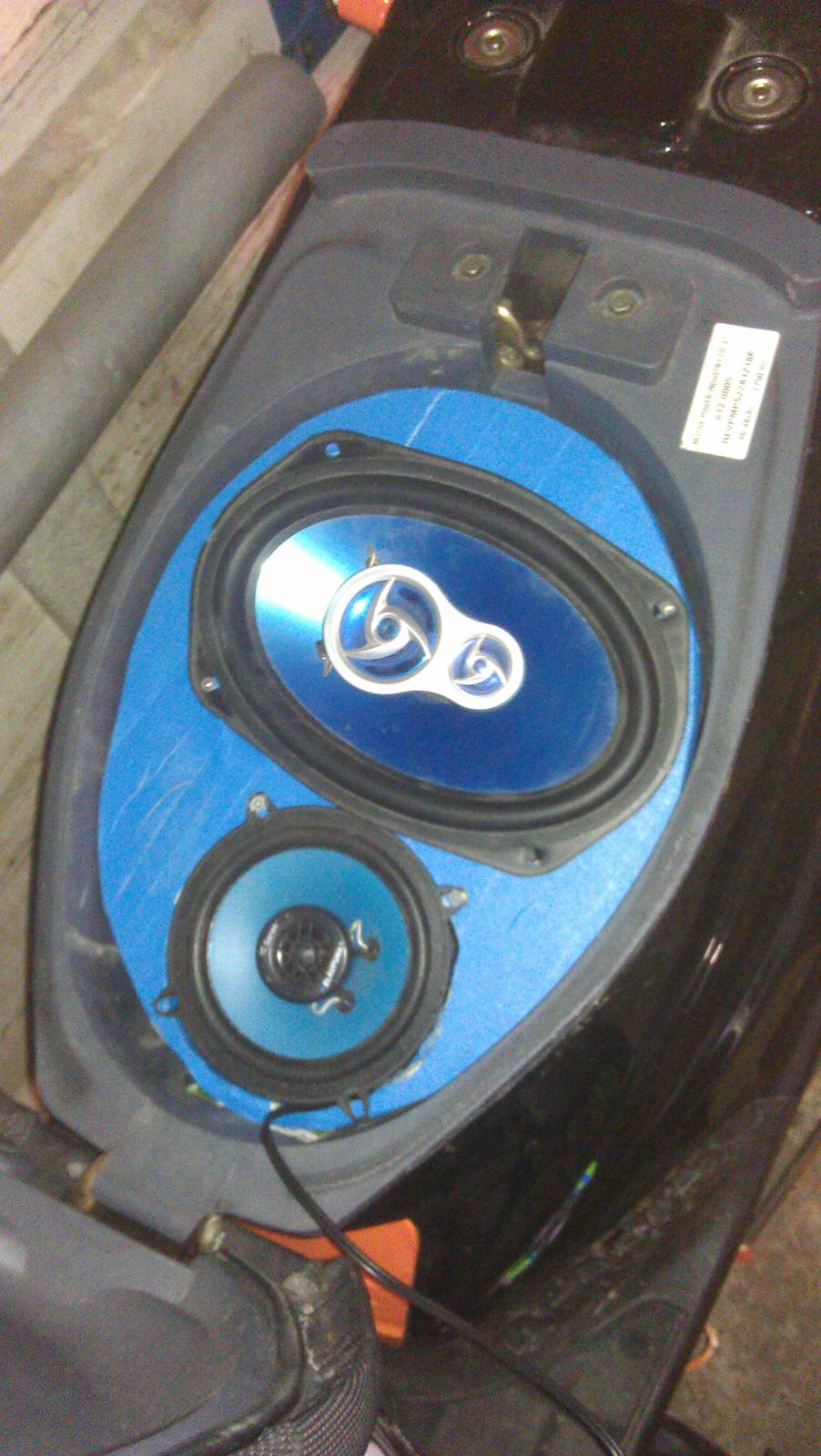 PGO hot 50 - mit første anlæg i den. billede 2