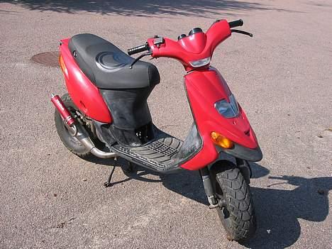 Gilera Stalker - SOLGT - før med corsa på...det blev smadret da lejrene gik i den.... billede 9