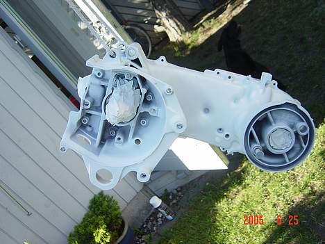 Yamaha Jog FS ( Solgt ) - Her er min blok, næsten færdig malet - med Polini evo tap i ! nice !   billede 17