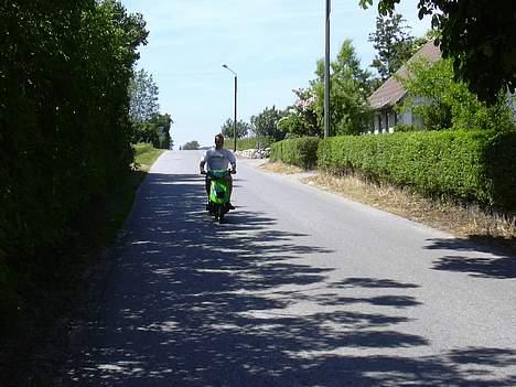 Yamaha Jog lc manston2 TILSALG - Min lille bror på jogen :( billede 9