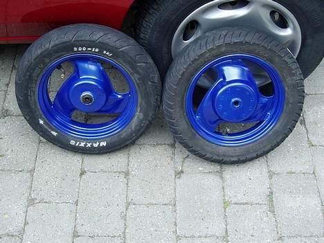 Yamaha Jog As ( Tp projekt ) - Ny-malede fælge billede 2