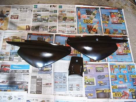 Yamaha Bws NG projekt del 2 - de nymalede sideskjolde :P billede 3