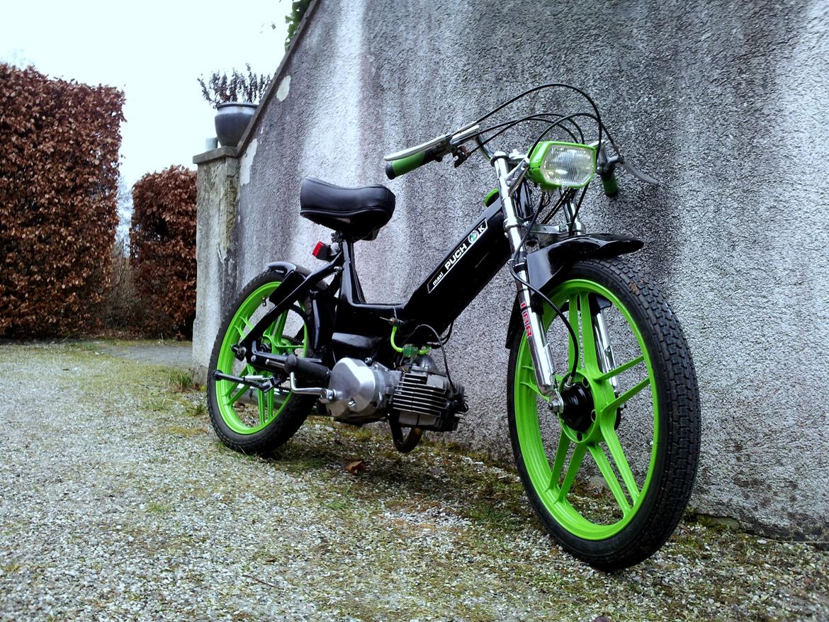 Puch Maxi K - Black Ninja 2013 - SOLGT - Pisse lækker knallert, som giver opsigt! billede 2