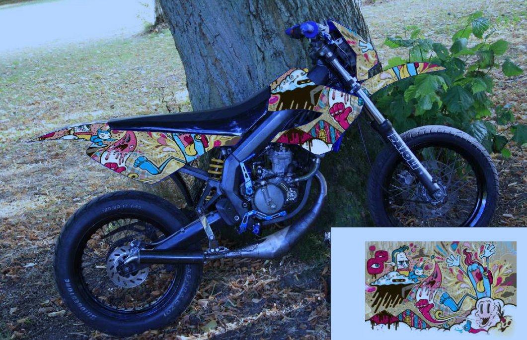 Derbi SENDA EXTREME SM DD LC - kommende design  billede 7