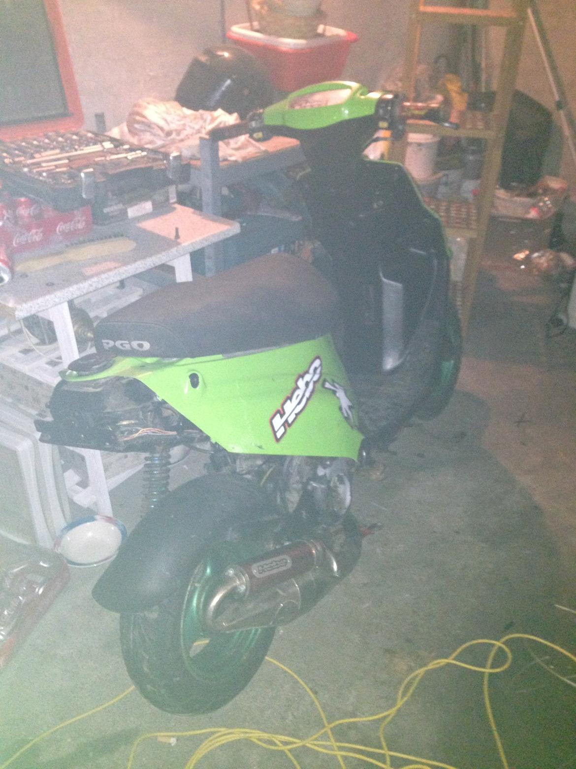 PGO hot 50 det grønne lyn :-D billede 13