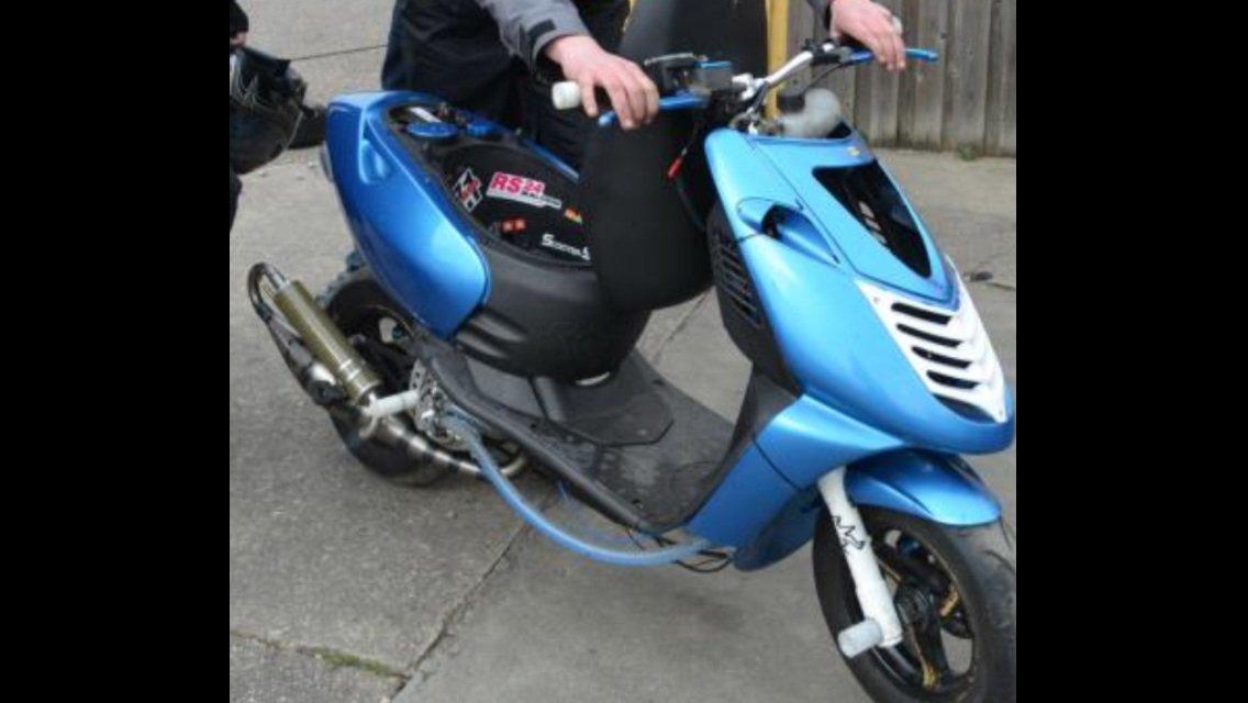 Aprilia Sonic ts sælges i dele billede 4