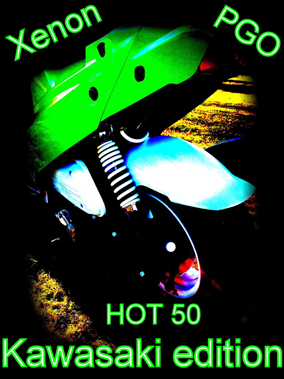 PGO HOT 50 Kawasaki edition Xenon billede 1