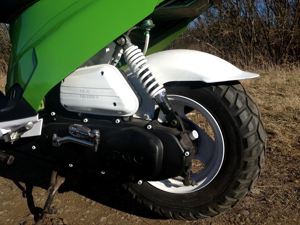 PGO HOT 50 Kawasaki edition Xenon billede 6