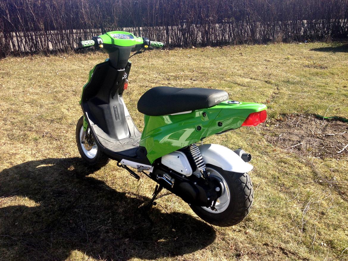 PGO HOT 50 Kawasaki edition Xenon billede 19