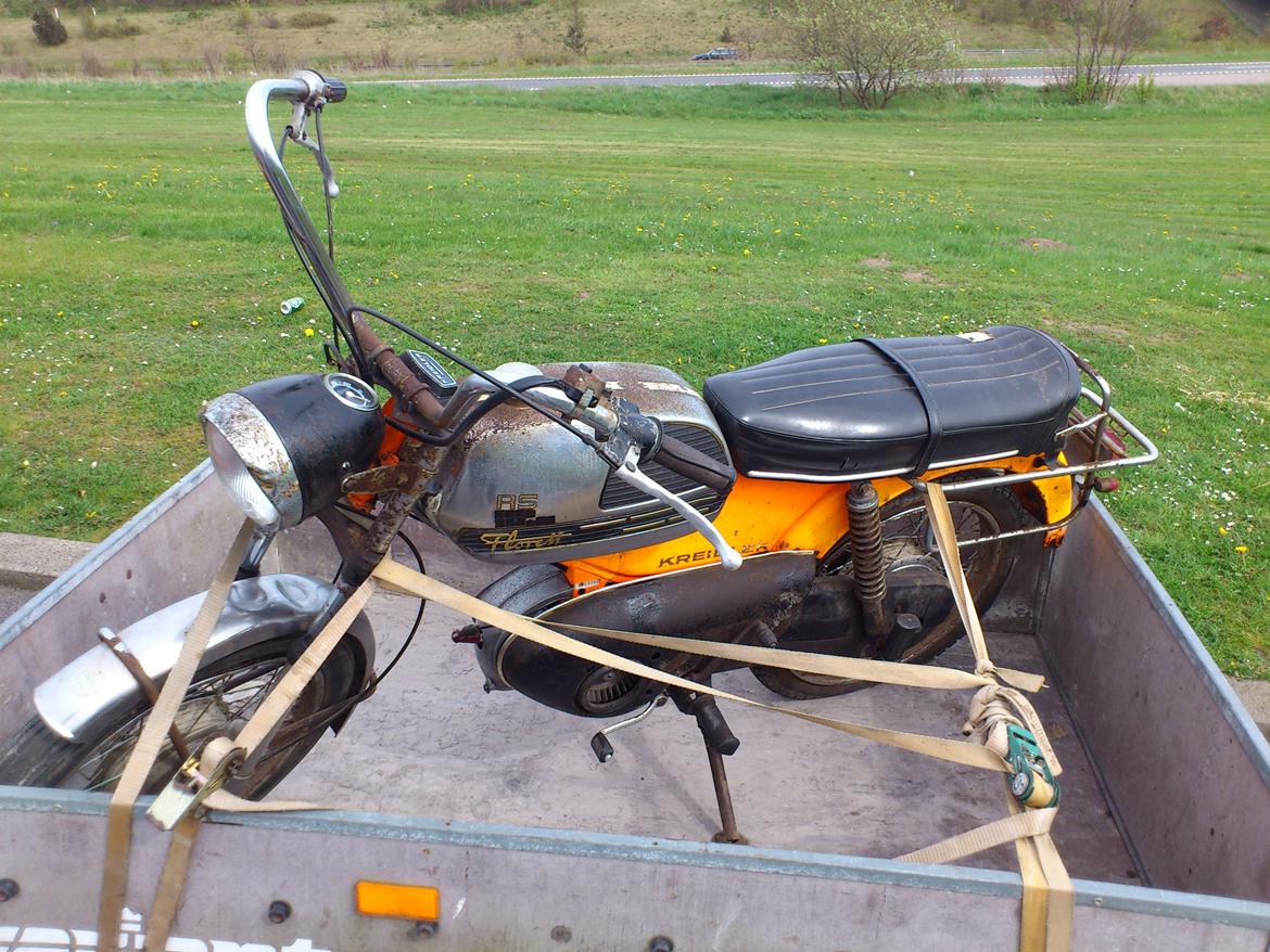 Kreidler Florett, Renn Sport 'RS'. - Som den så ud da den blev indkøbt. :-) billede 12