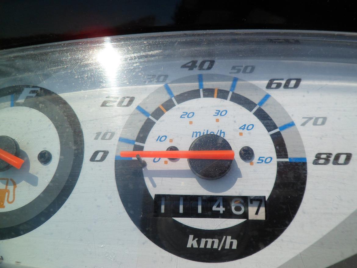 PGO Hot 50 "Skrotten" - Taget på min sidste tur på Hotten inden den blev solgt. billede 7