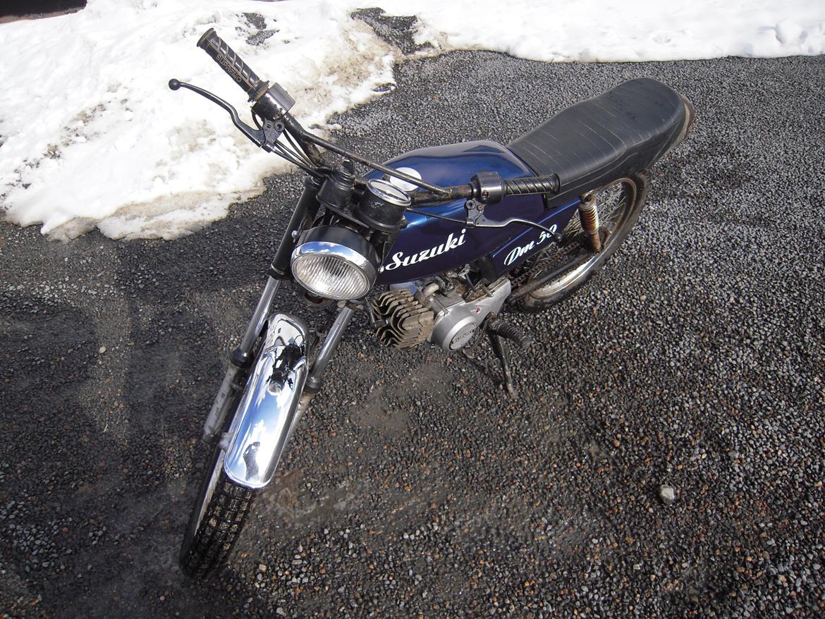 Suzuki DM50 Samurai - Jeg brugte 7min. på at, få skærmen og lygten til at se sådan ud billede 6