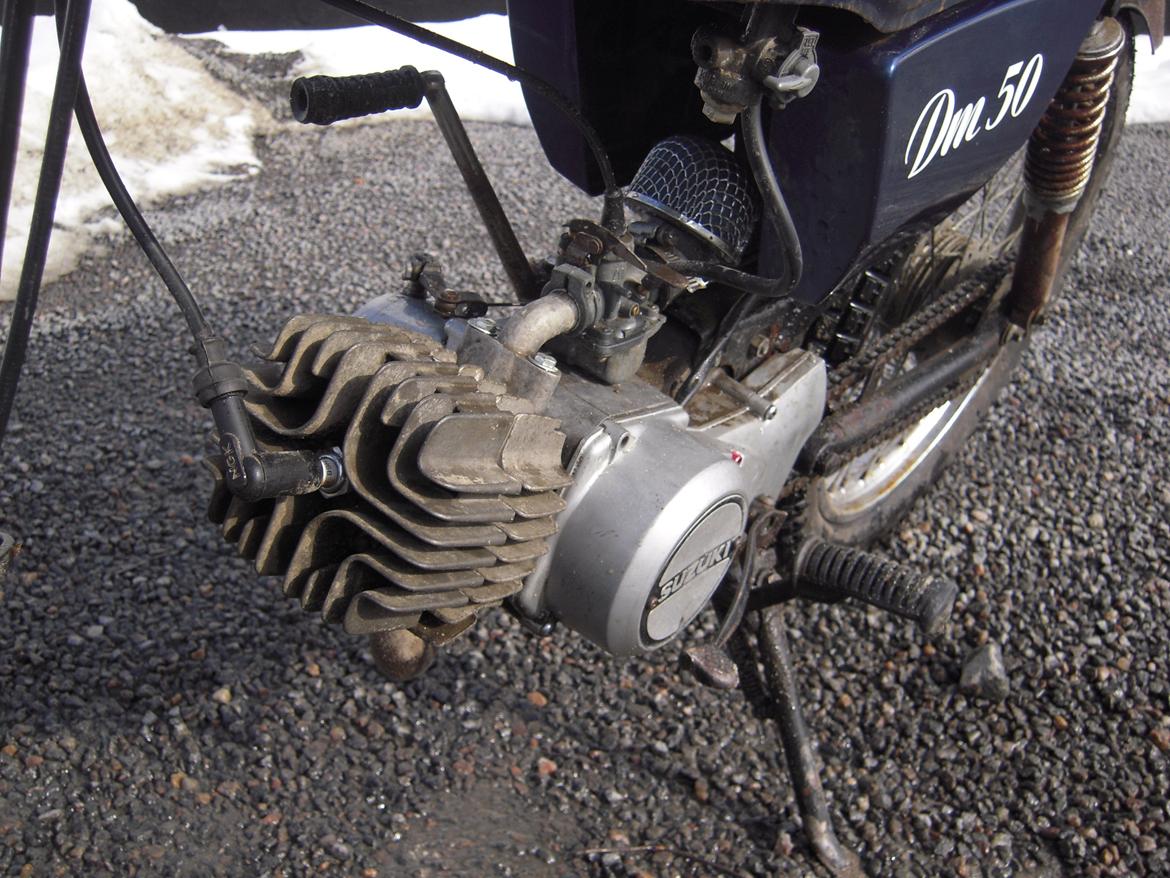 Suzuki DM50 Samurai - Powerfilteret fra MopedSpeed er lige kommet :) billede 9