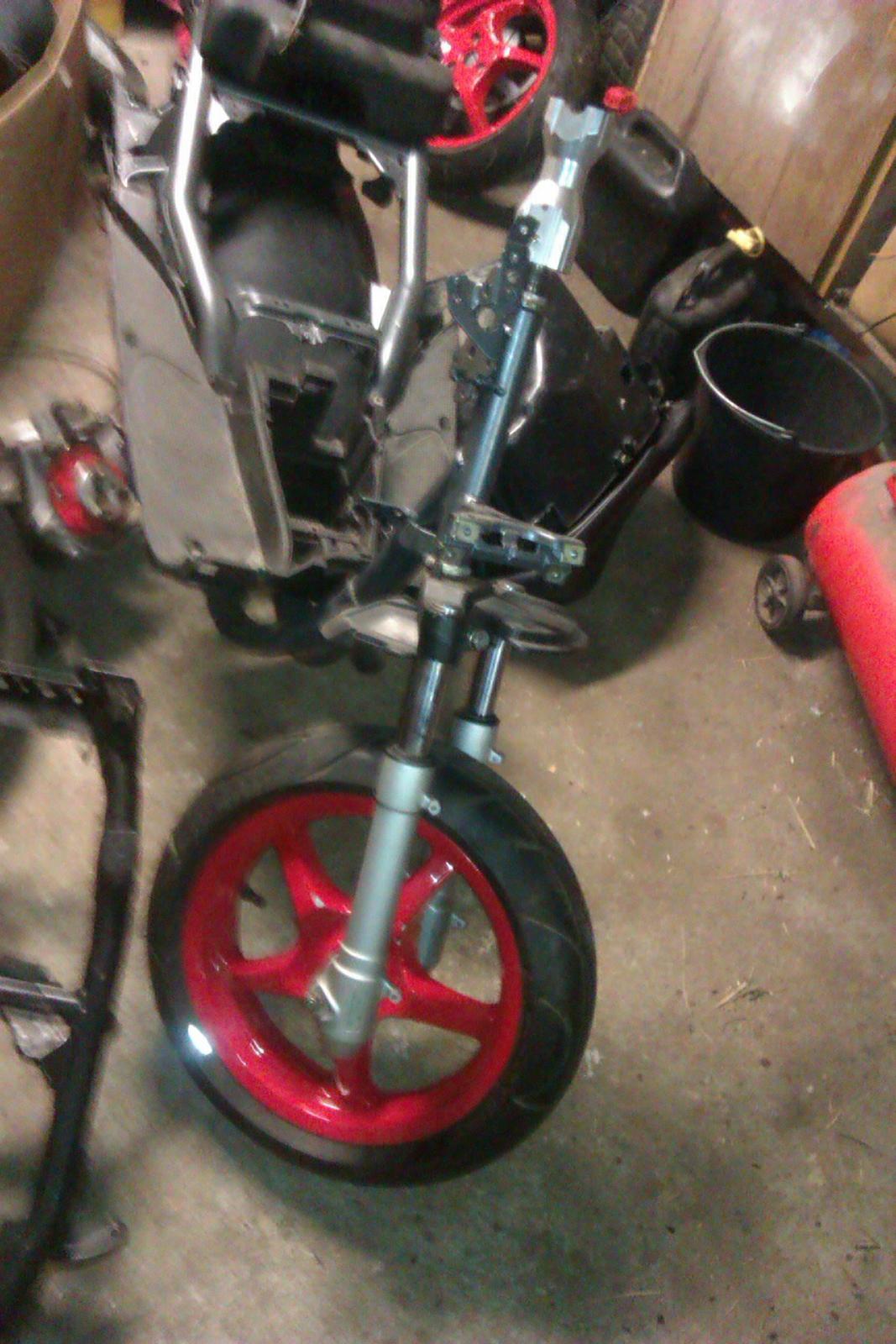 Yamaha Aerox (LC) - Da jeg fik den billede 8