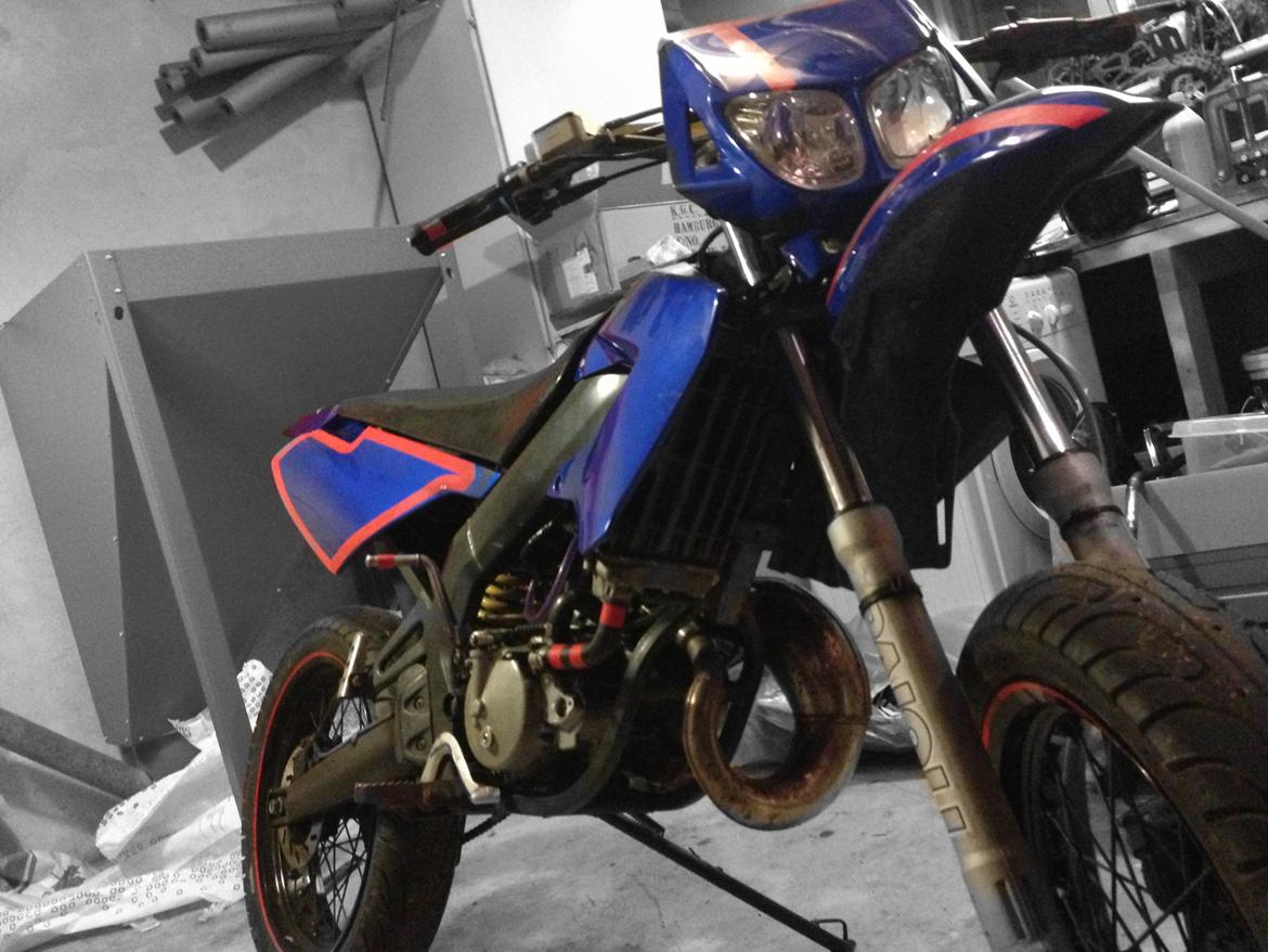 Gilera Rcr - Nu er der kommet lidt bånd på den :-) billede 1