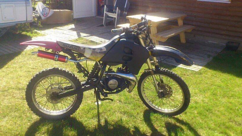 Suzuki Rmx - Startet sådan her. billede 2