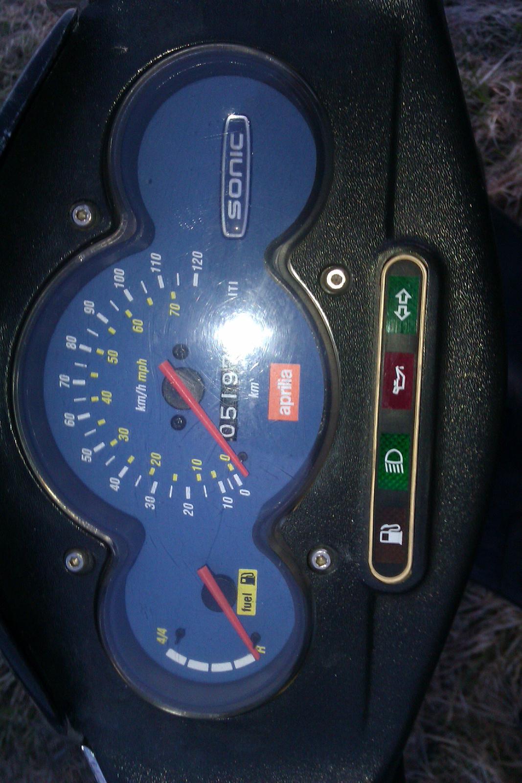 Aprilia Sonic Airbrushed billede 12