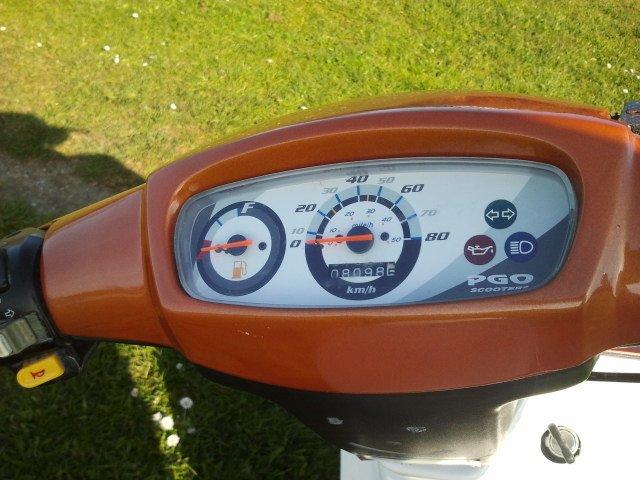 PGO Hot 50 orange lyn solgt for 3000 billede 8