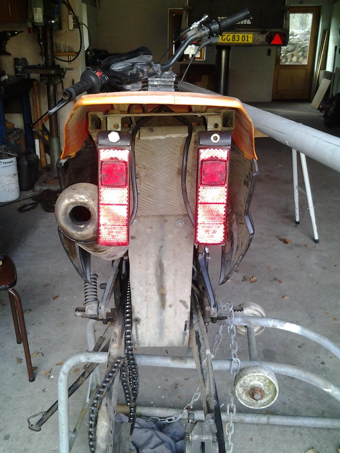 Gilera RCR - skifte baghjulslejer og bremseklodser ;) billede 9