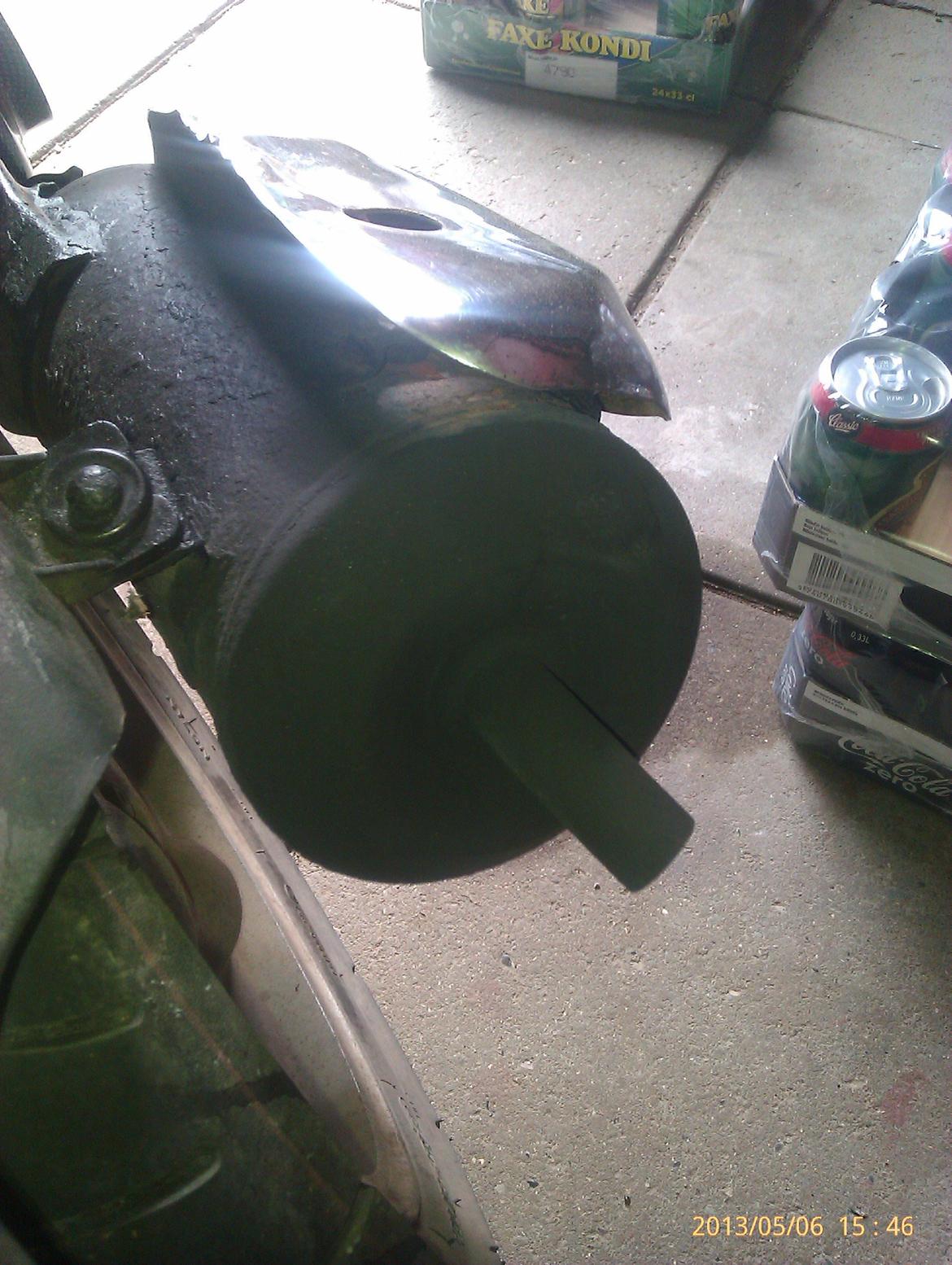 Kymco Agility 50 - Ny malet udstødning billede 14