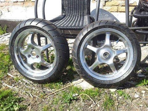 Suzuki streetrox lc dd - sprit nye fælge med nye sava mc16. billede 4